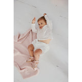 Angulus Rosebud/Rosebud Barnets Første Sandal Med Udstanset Hjertemønster