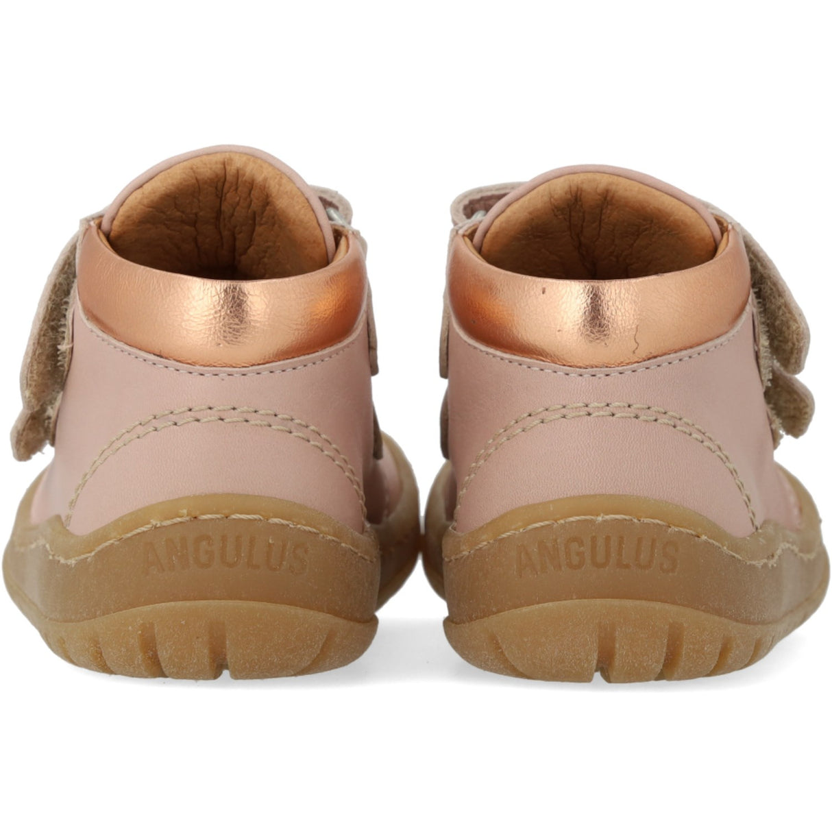 Angulus Rosebud/Tan/Copper Shine Beginner Mid-Cut Sneaker