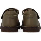 Angulus Forrest/Marshland print Leathersandal Med Stjernedetalje