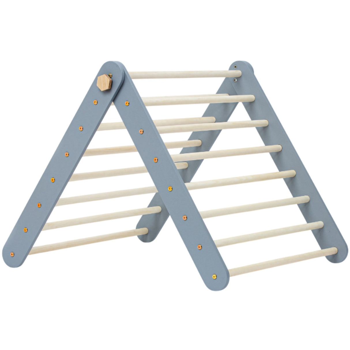 Duck Woodworks Climbing Triangle Floor Set Grey