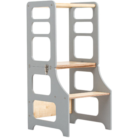 Duck Woodworks Foldable Kitchen Tower Grey