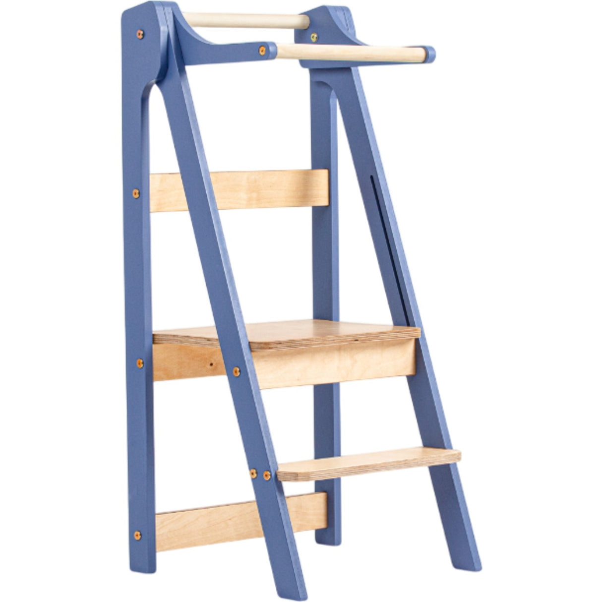 Duck Woodworks Transformable Kitchen Tower Blue