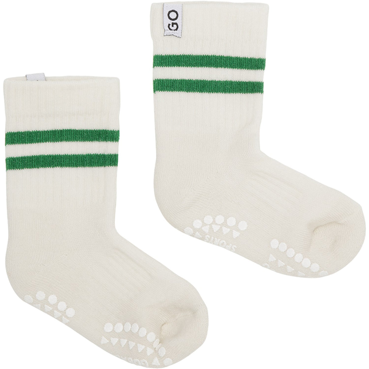 Gobabygo Green Non-Slip Sport Socks