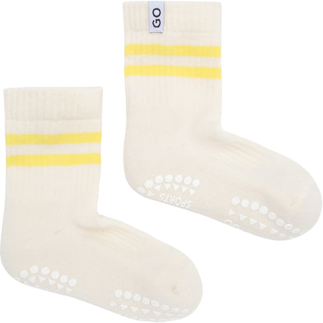 Gobabygo Yellow Non-Slip Sport Socks