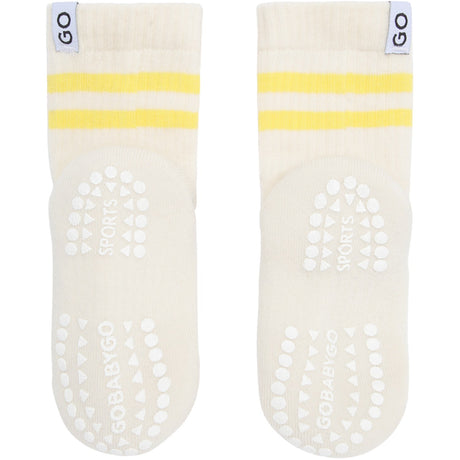 Gobabygo Yellow Non-Slip Sport Socks