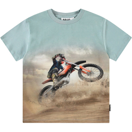 Molo Dust Wheelie Roxo T-Shirt