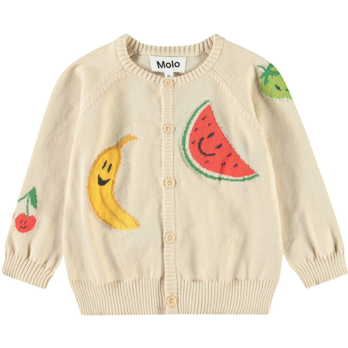Molo Cute Fruits Brody Cardigan