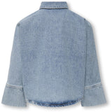 kids ONLY Light Blue Denim Grace 7/8 Bow Shirt Denim