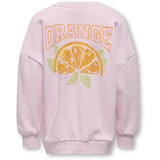 kids ONLY Roseate Spoonbill Orange Phoebe Life Printed Crew Sweatshirt