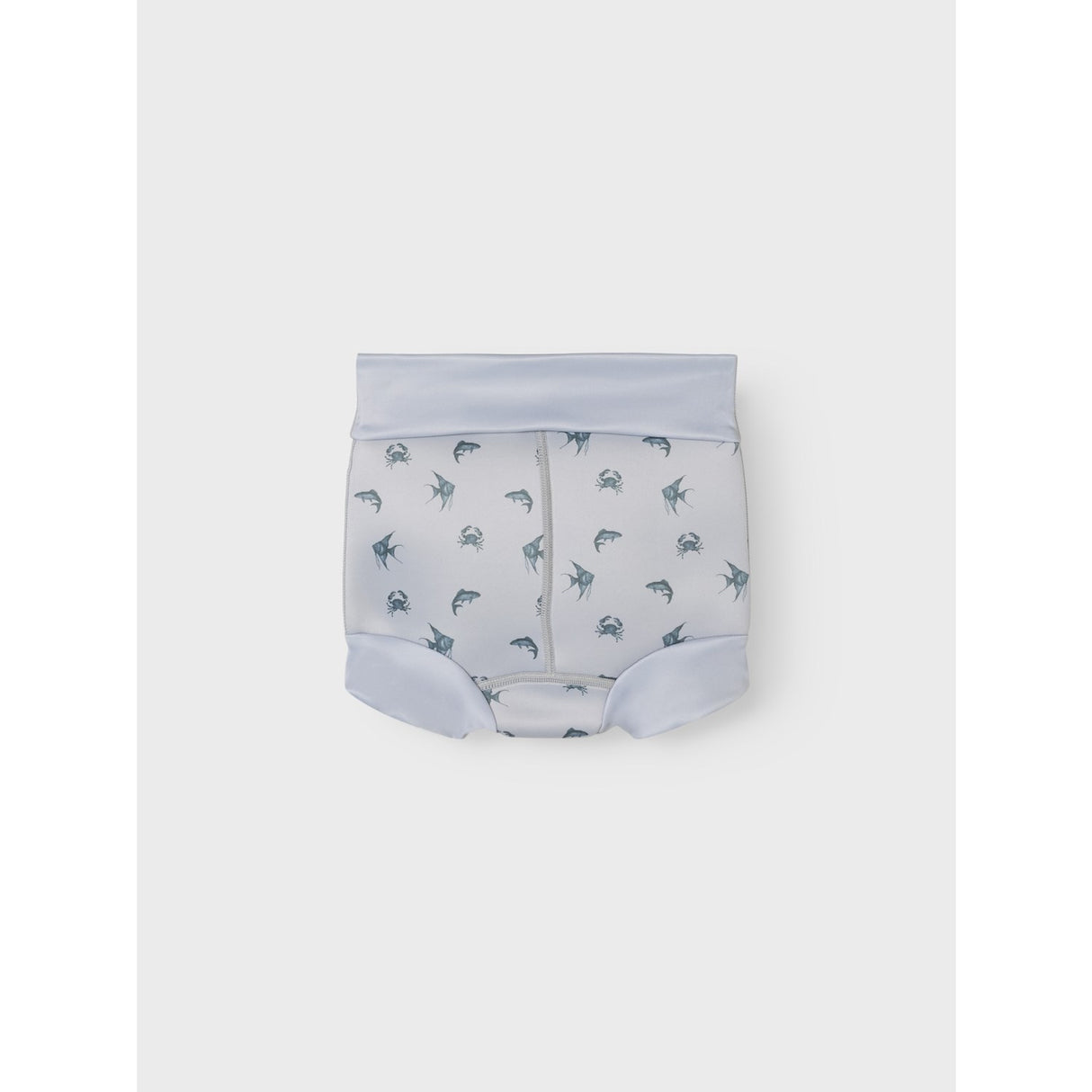 Lil'Atelier Vapor Blue Fero Swim Brief With Shield