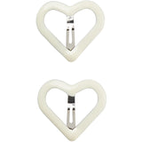 Lil'Atelier Turtledove Olina 2-Pack Hair Clips