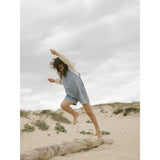 Lil'Atelier Turtledove Melange Darla Slim Blouse