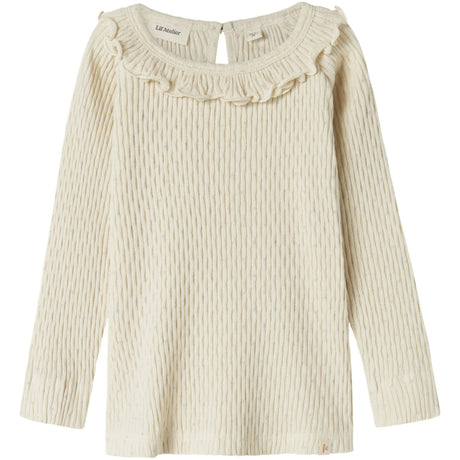 Lil'Atelier Turtledove Fiducia Slim Blouse