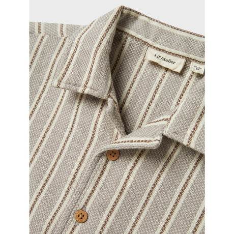 Lil'Atelier Mourning Dove Frede Loose Shirt