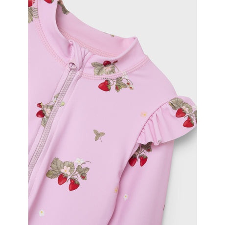 Name It Fragrant Lilac Zila 3/4 UV Swimsuit