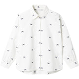Name It Bright White Bow Filippas Oversize Long Shirt