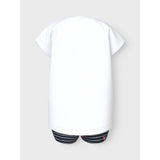 Name It Bright White Hearts Vigea Shorts Set