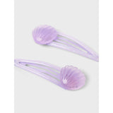 Name It Orchid Bloom Shell 2-Pack Hair Clip