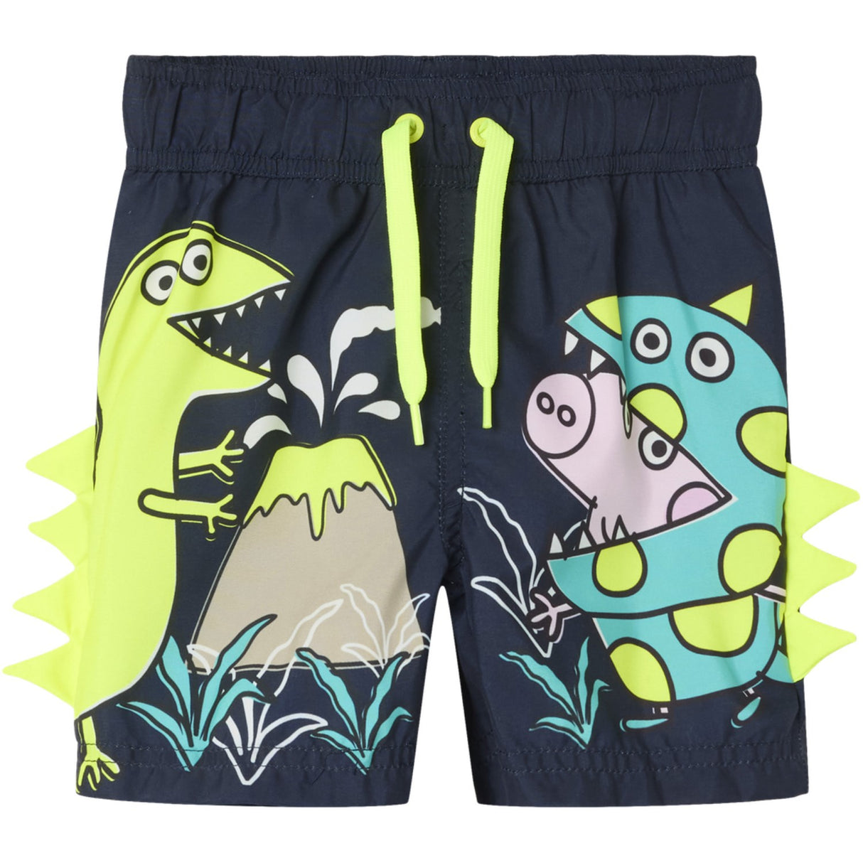 Name It Navy Blazer Mifi Peppa Pig Long Swim Shorts