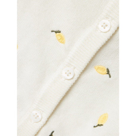 Name It Cloud Dancer Detrille Knit Cardigan