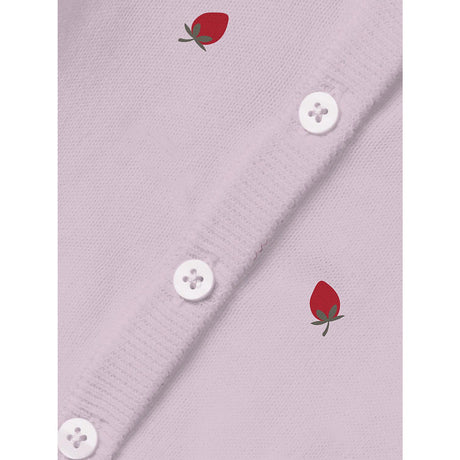 Name It Light Lilac Detrille Knit Cardigan