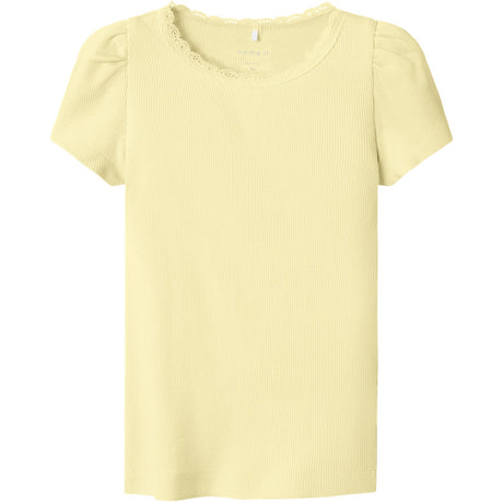 Name It Pastel Yellow Kab T-Shirt Noos
