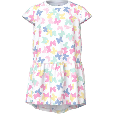 Name It Bright White Butterfly Vigga Dress F1 Noos