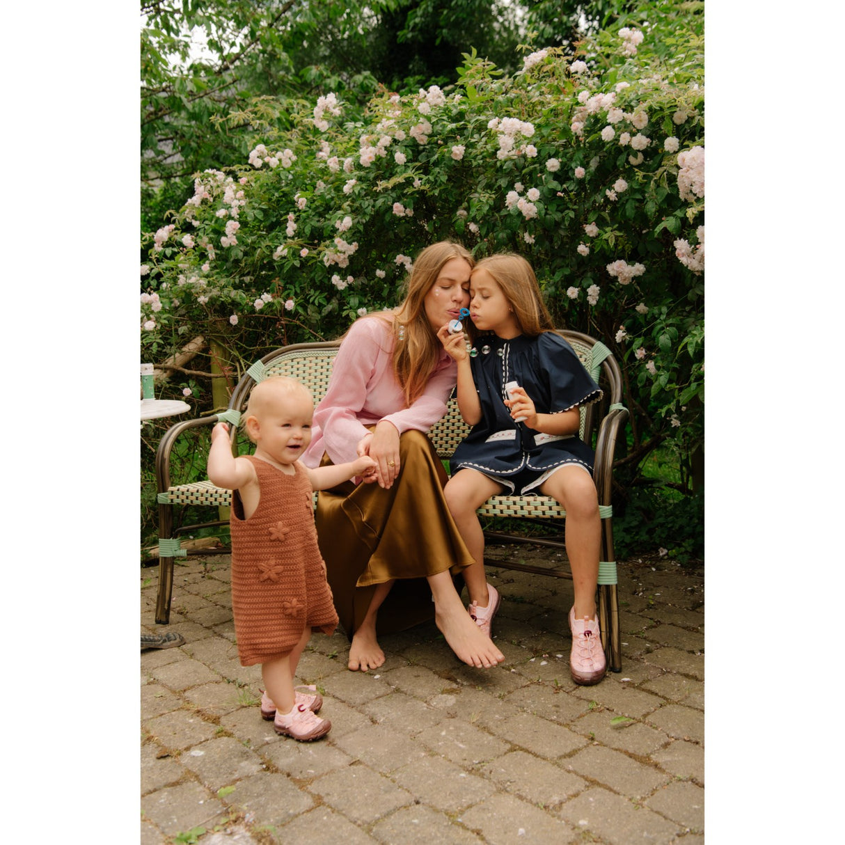 Bisgaard Rose Pink Trine Kjær X Luella Lace Shoe