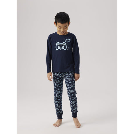 Name It Dark Sapphire Pajamas Sapphire Game Noos