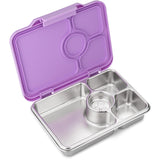 Yumbox Lavande Purple Prêt Stainless Steel 4-Sections