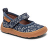Bisgaard Wild Flower Blue Barefoot Ballet Home Shoe