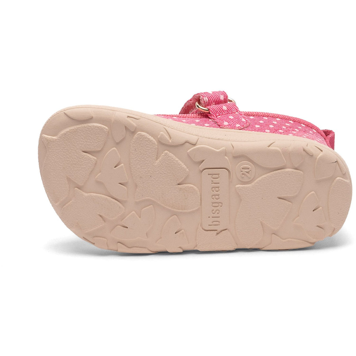 Bisgaard Rose Dots Barefoot Ballet Home Shoe