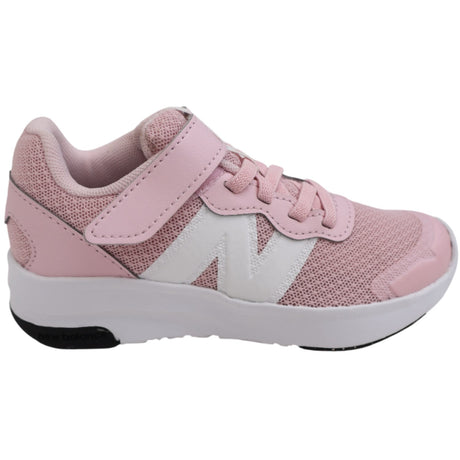 New Balance Rose Sugar New Balance FreshFoam 578 Kids Bungee Lace With Top Strap