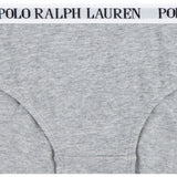 Polo Ralph Lauren White/Polo Black Solid 3 Pack Bikini