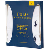 Polo Ralph Lauren White 2 Pack Cotton Crew T-Shirt