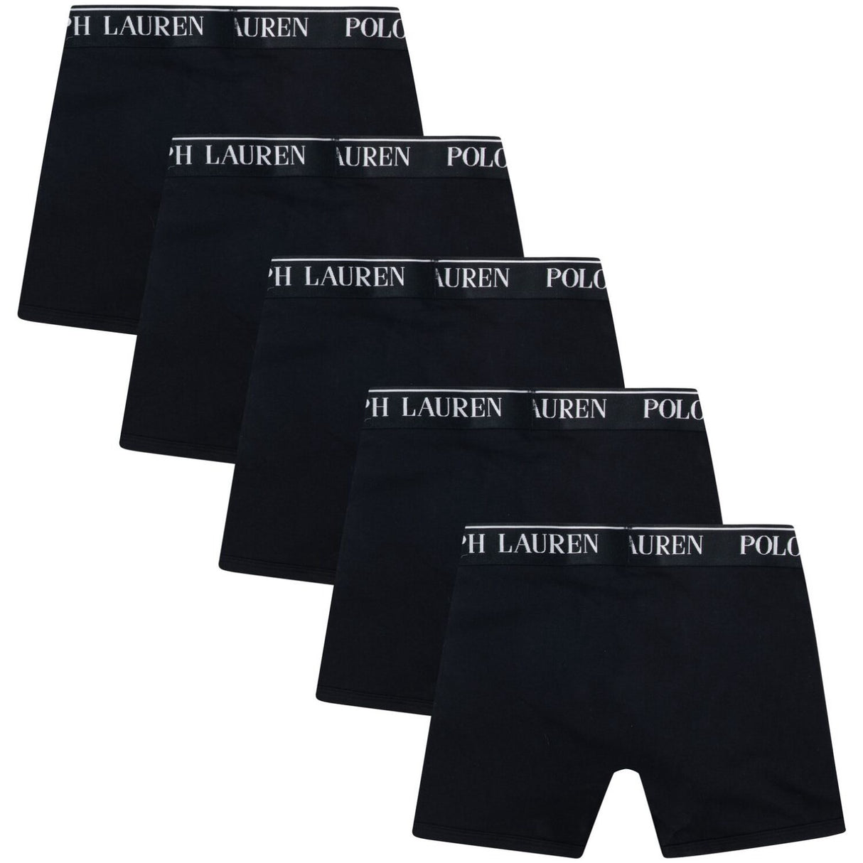 Polo Ralph Lauren Polo Black Cotton Stretch 5 Pack Boxer