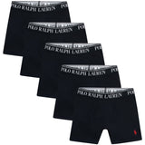 Polo Ralph Lauren Polo Black Cotton Stretch 5 Pack Boxer