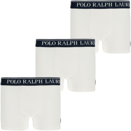 Polo Ralph Lauren White Cotton Stretch 3 Pack Boxer/Brief