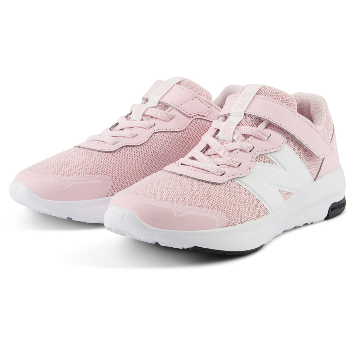 New Balance Rose Sugar New Balance FreshFoam 578 Kids Bungee Lace With Top Strap