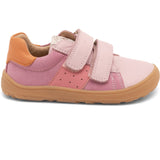 Bisgaard Pink Barefoot Ricco Velcro Shoe