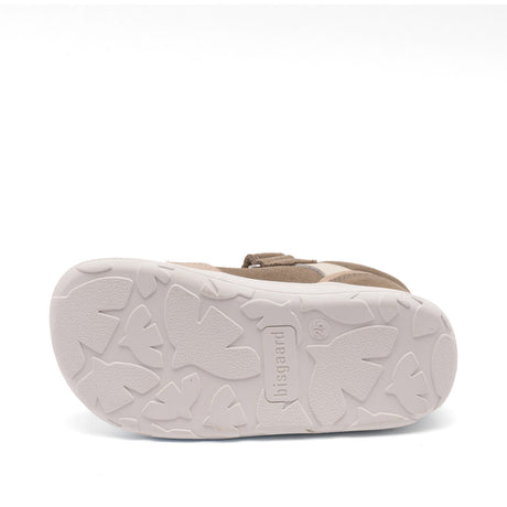 Bisgaard Khaki Barefoot Baloo Velcro Shoe