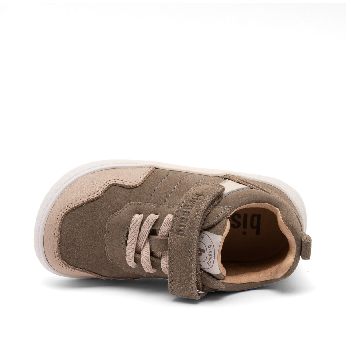 Bisgaard Khaki Barefoot Baloo Velcro Shoe