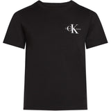 Calvin Klein Ck Black Chest Monologo Ss T-Shirt
