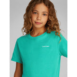 Calvin Klein Bahama Green Chest Inst.Logo Ss T-Shirt