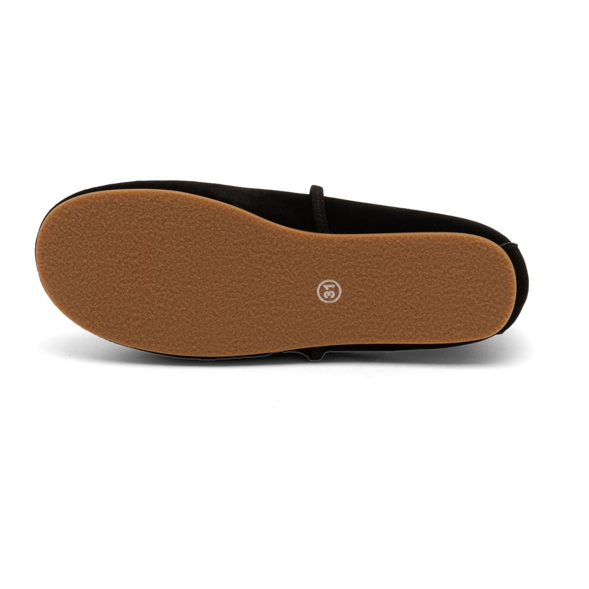 Bisgaard Black Suede Palma Ballerina