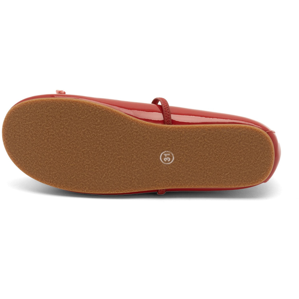 Bisgaard Red Patent Palma Ballerina