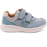 Bisgaard Sky Glitter Yuki Glitter Velcro Shoe
