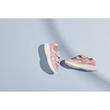 Bisgaard Blush Glitter Yuki Glitter Velcro Shoe