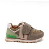Bisgaard Khaki Winston Velcro Shoe