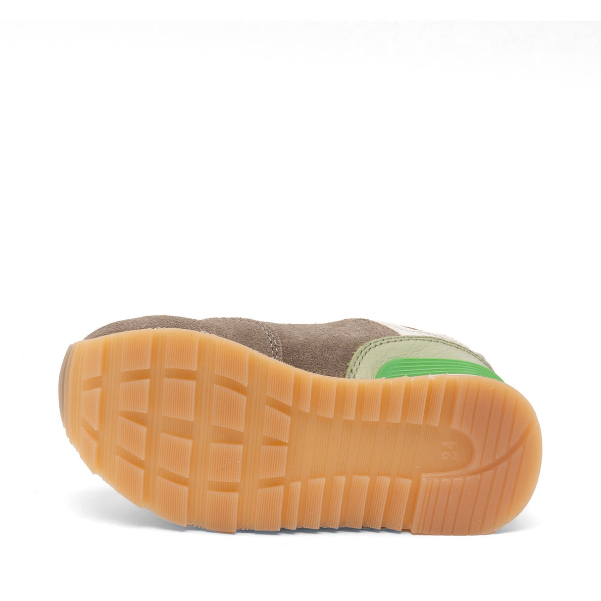 Bisgaard Khaki Winston Velcro Shoe